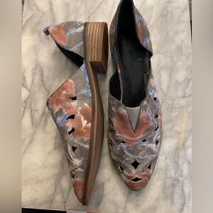 LOGO by Lori Goldstein Women's Multi-Color Ankle Booties